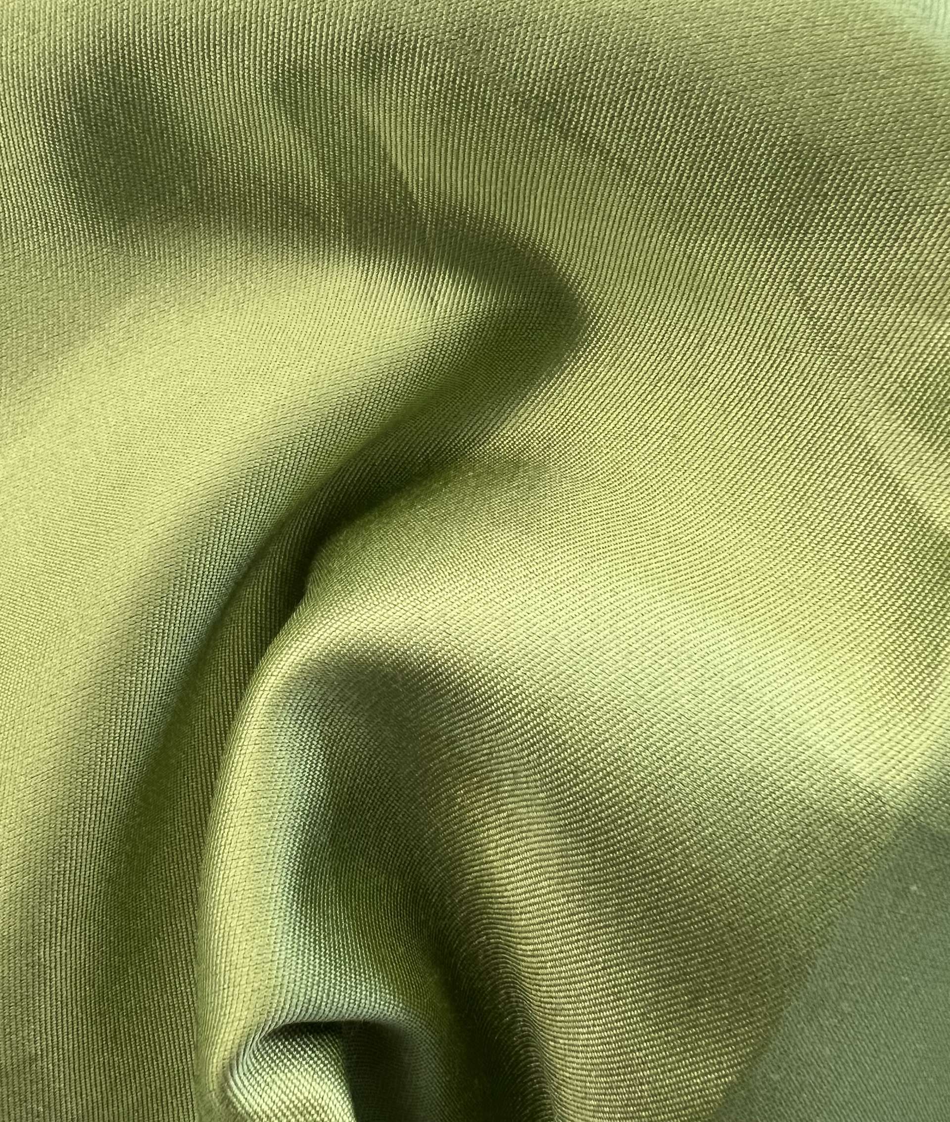 Silk & Wool in Deep Celery