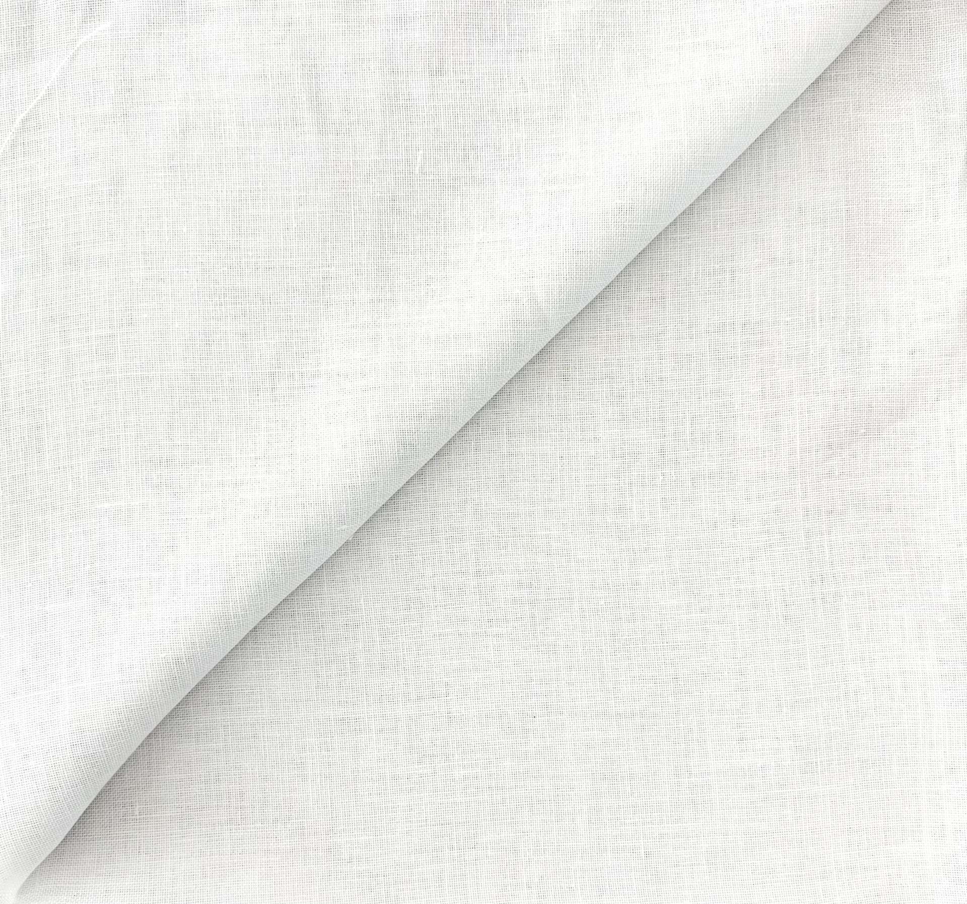 Light Weight Linen Burlap in Optic White