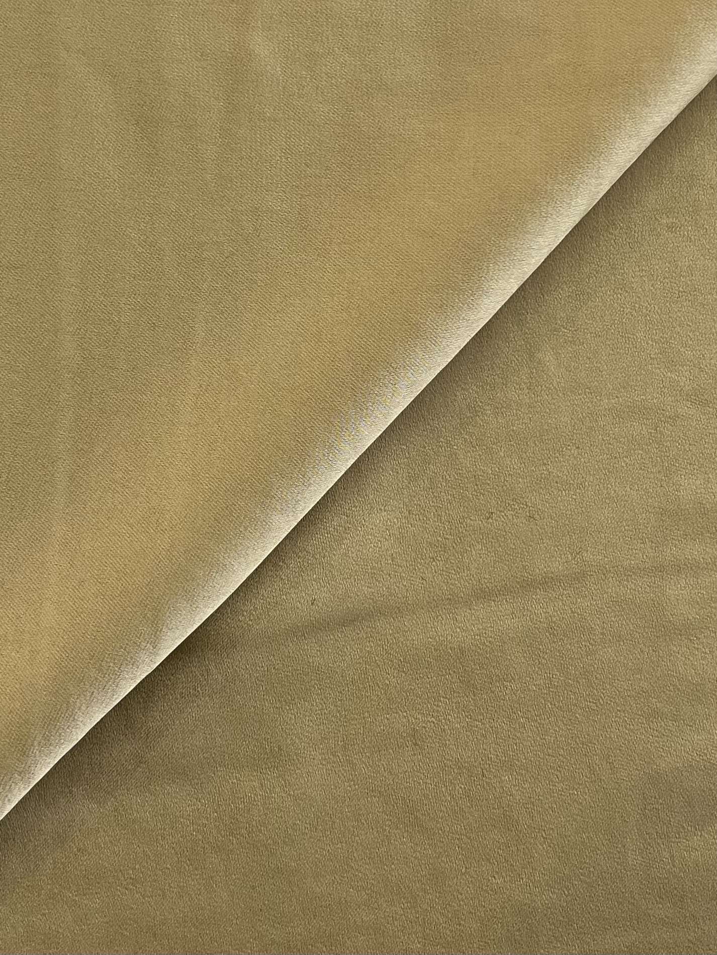 Made in Spain Double Faced Cupro Satin in Gold