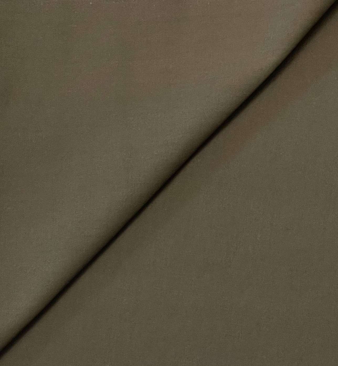 Pima Cotton Fine Twill in Brown