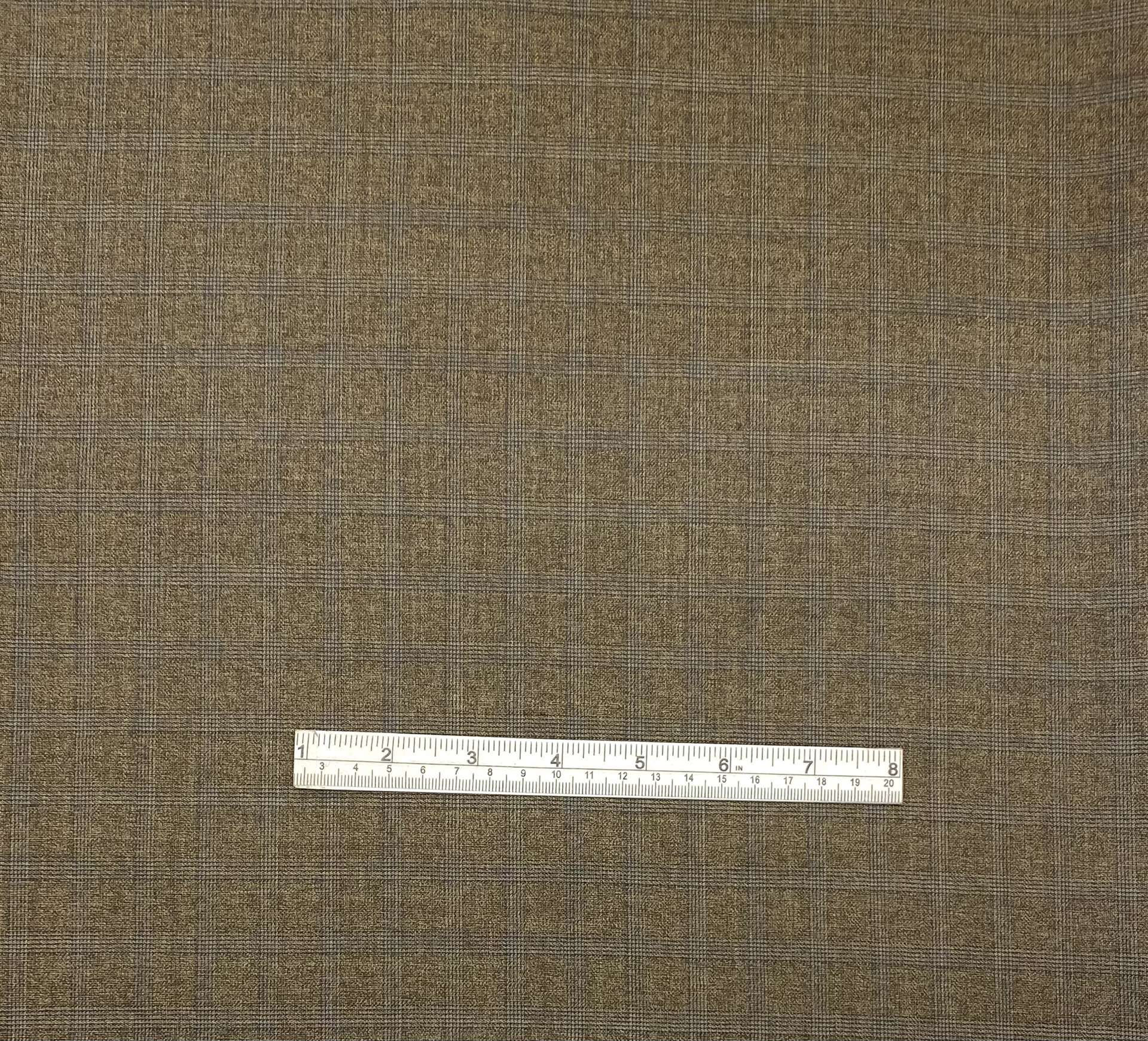 Made in Italy 100% Wool Super 110's Plaid