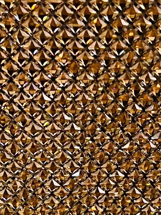 Princess Crystal Mesh in Rose Gold