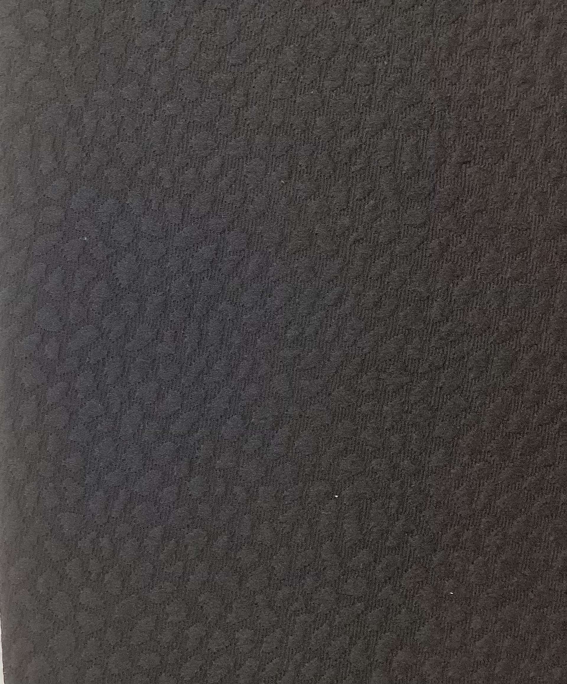 Silk & Wool Hammer Brocade In Black Bean