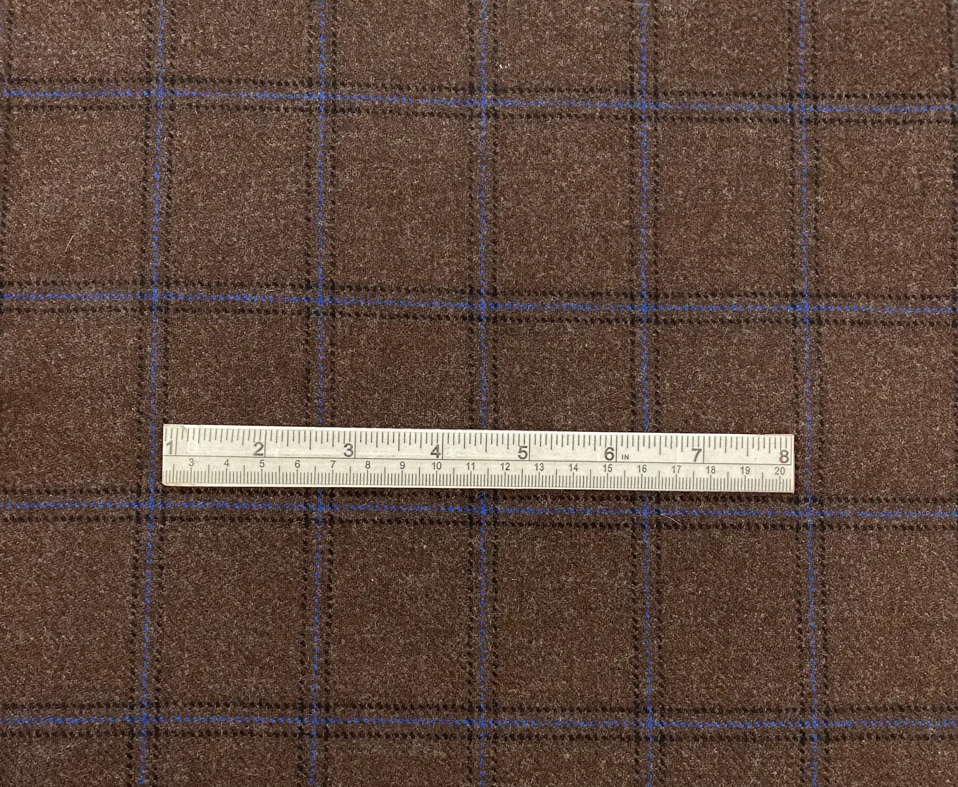 Made in England Wool/Angora Plaid