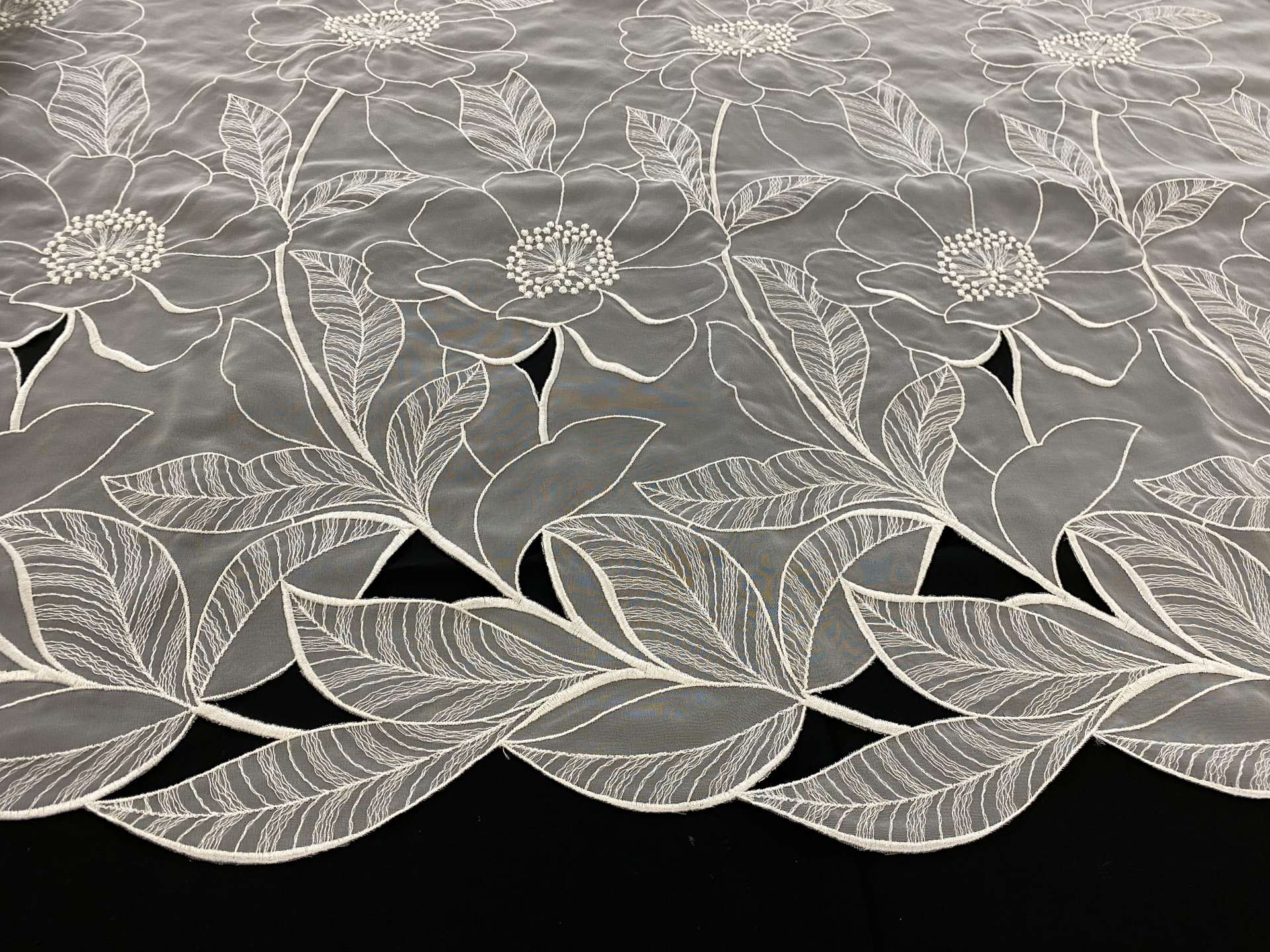 Embroidered Polyester Chiffon