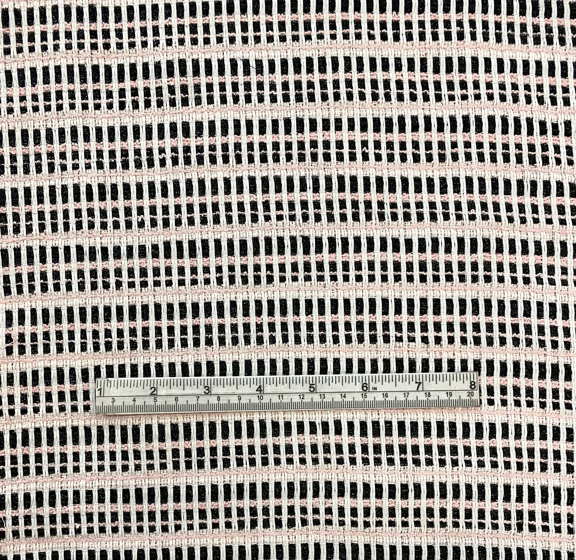 Fashion Tweed Fabric in Warehouse