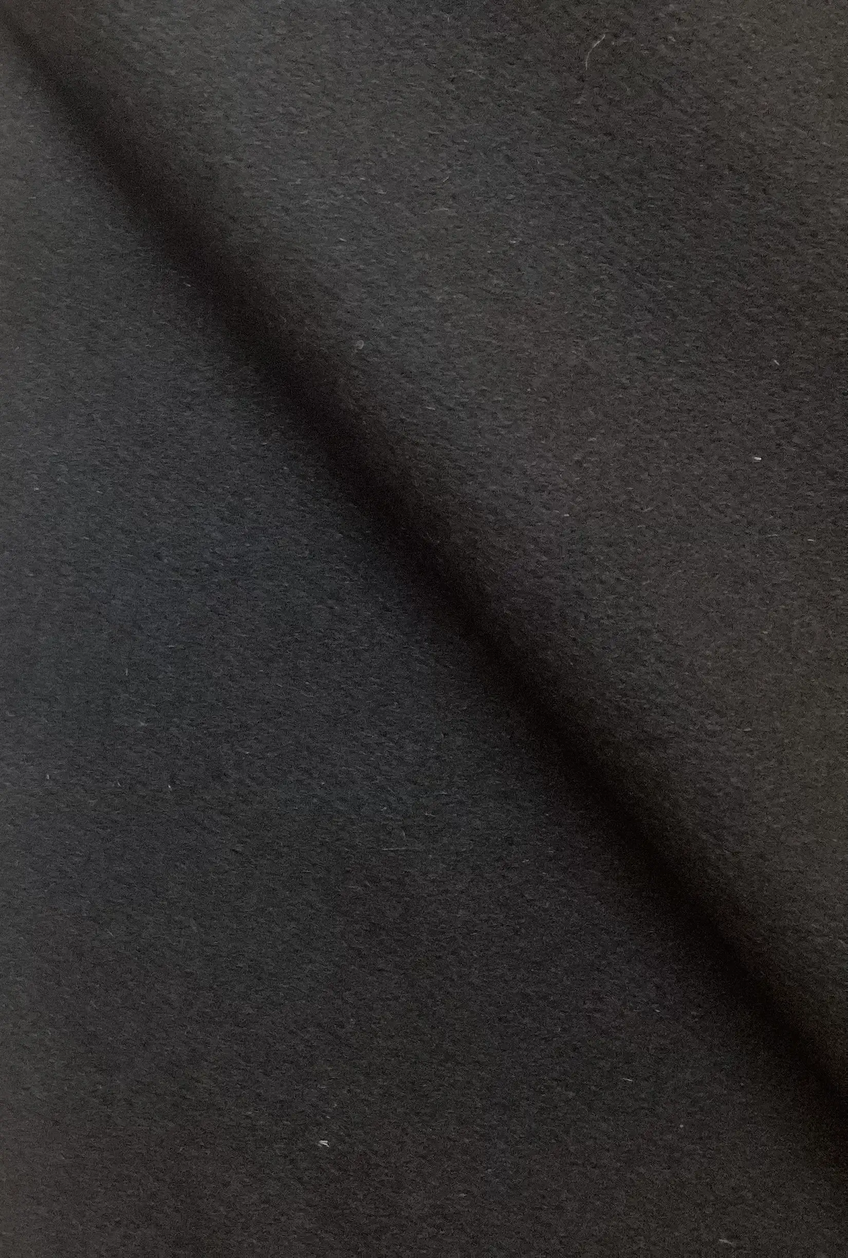 MADE IN ITALY 75% WOOL 25% ANGORA COATING #871 In Jet