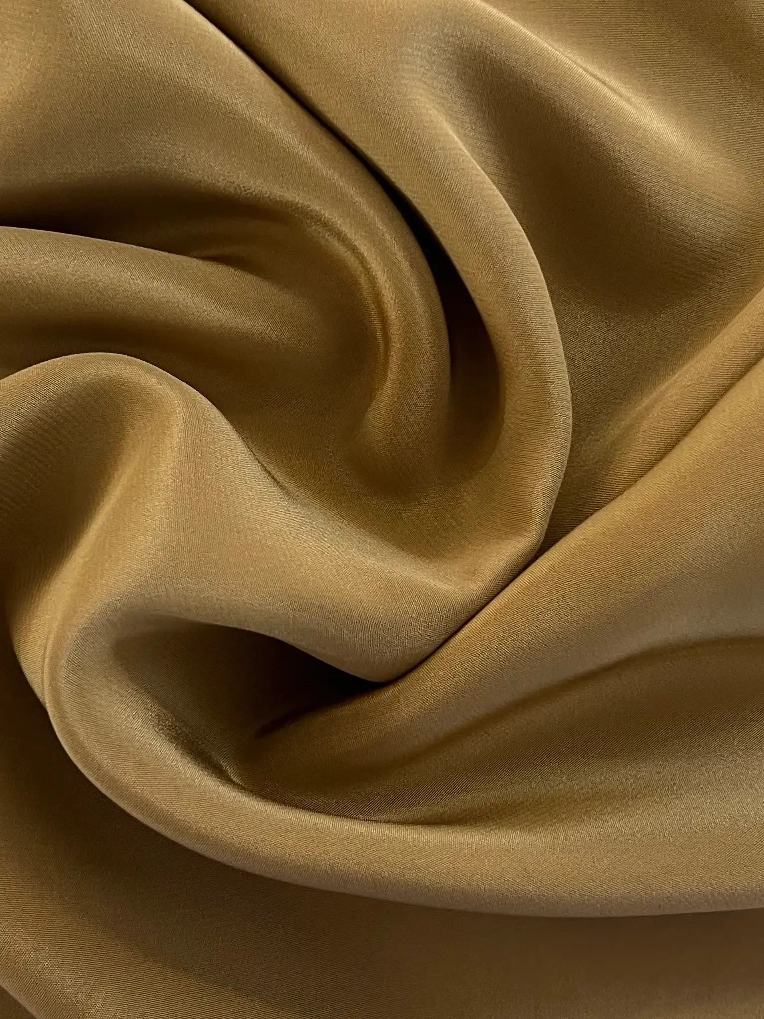  Silk Crepe de Chine in Leather (16 momme)