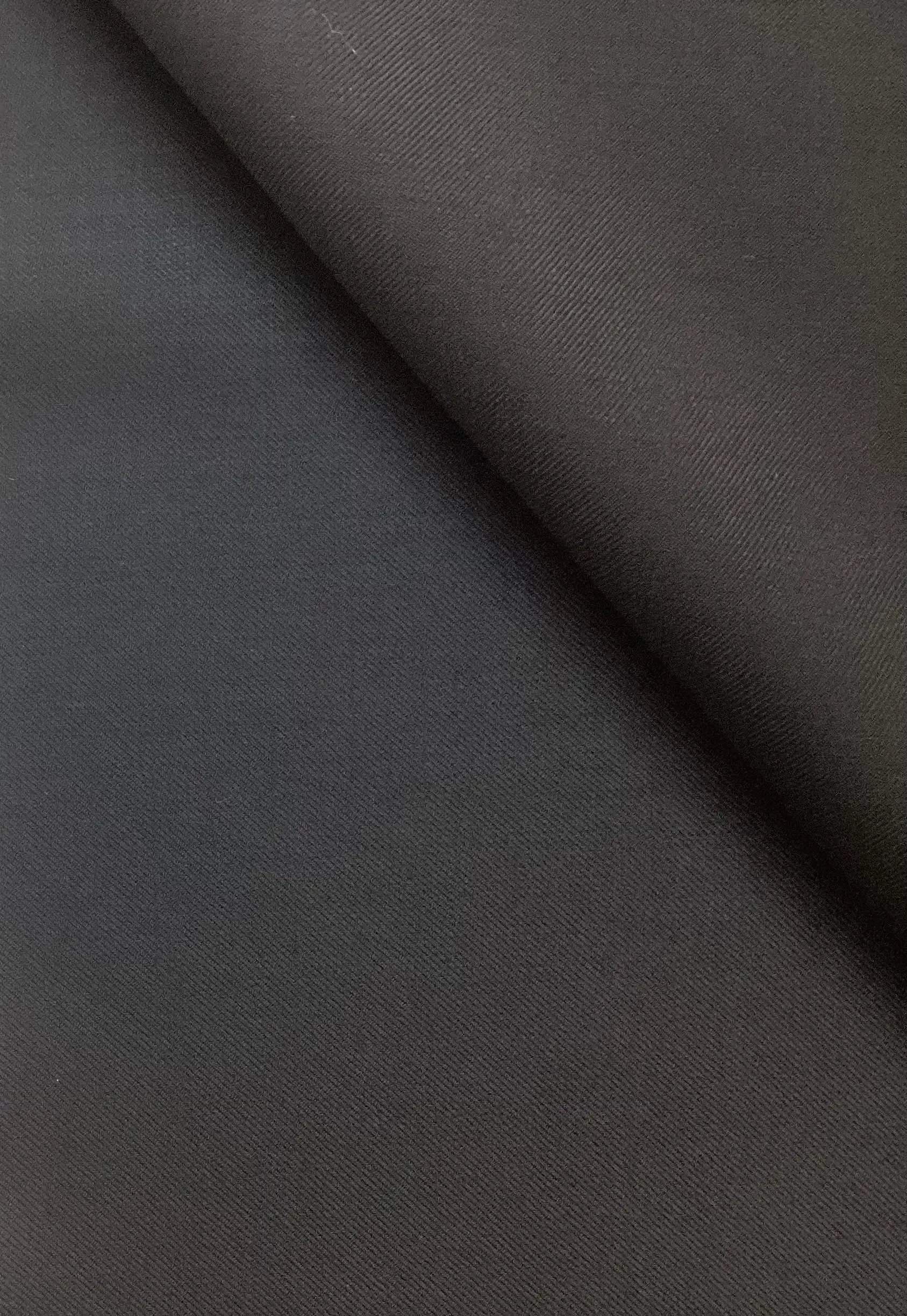 Made InItaly 100% Wool Super 140's In Ebony 