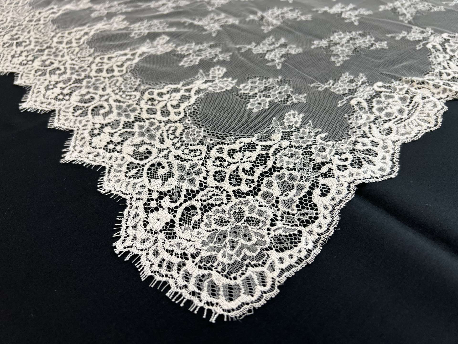 French Mantilla Lace