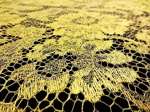 Metallic Chantilly Lace2