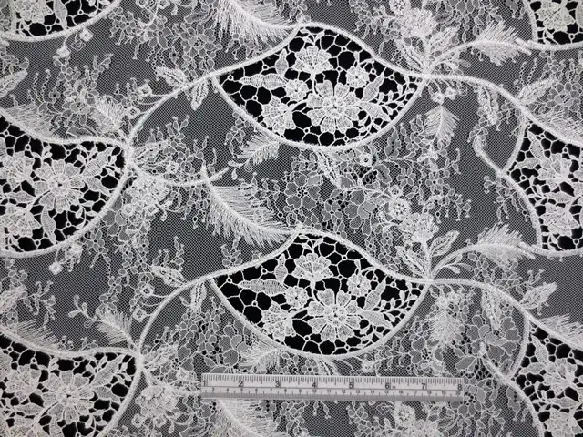 Embroidered Chantilly Lace1