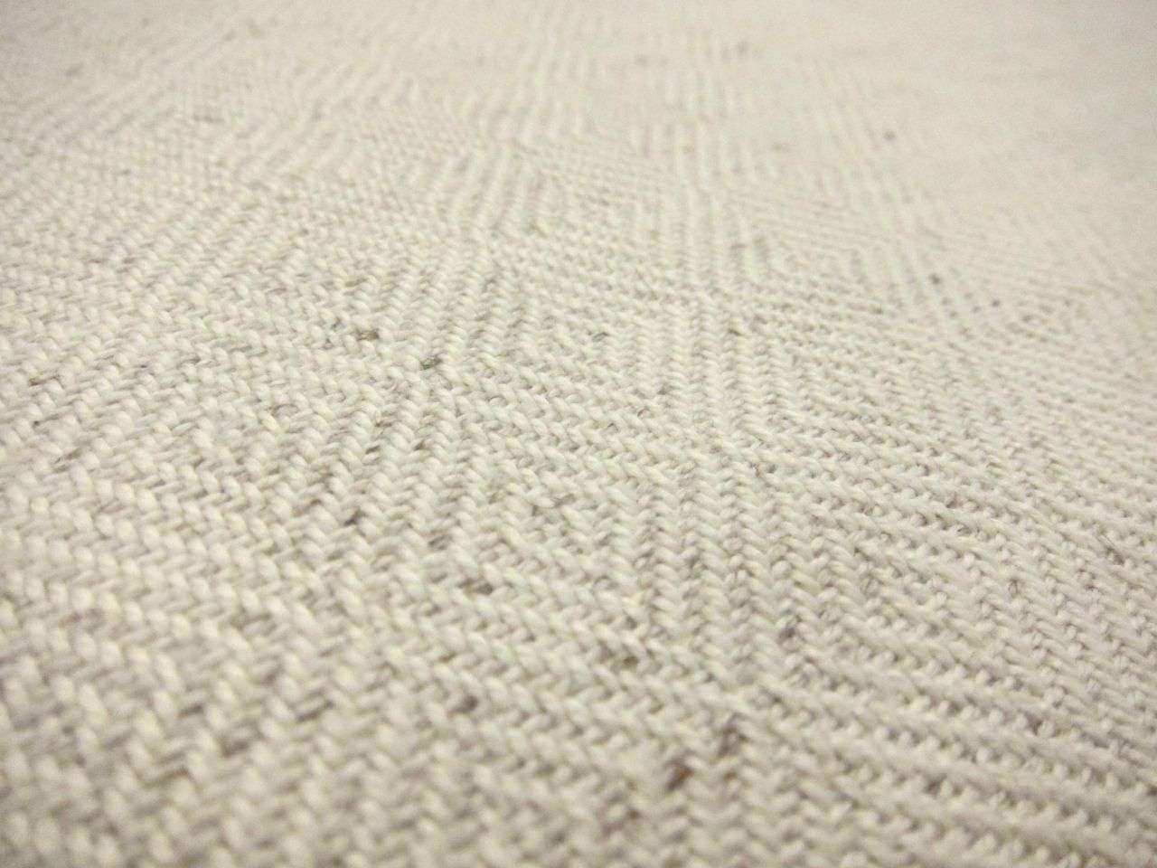 Bamboo and Linen Dobby Upholstery in Oatmeal0