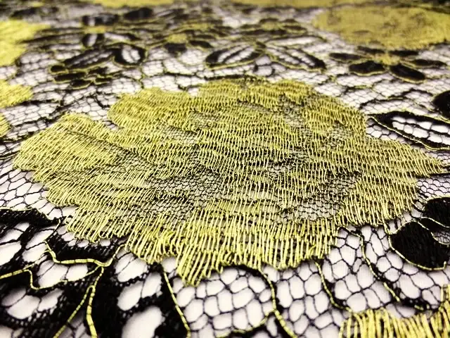 Metallic Chantilly Lace2