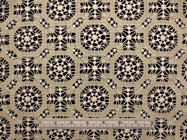 Metallic Guipure Lace1