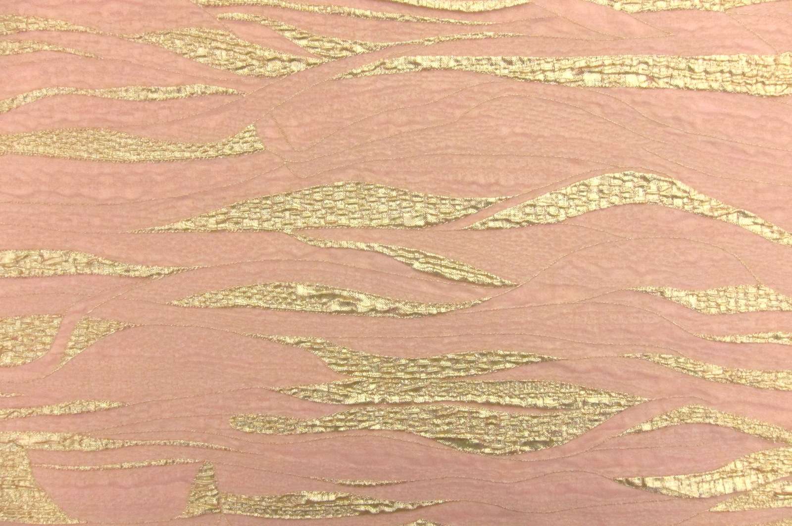 Stretch Metallic Cloqué0