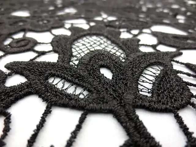 Metallic Guipure Lace2