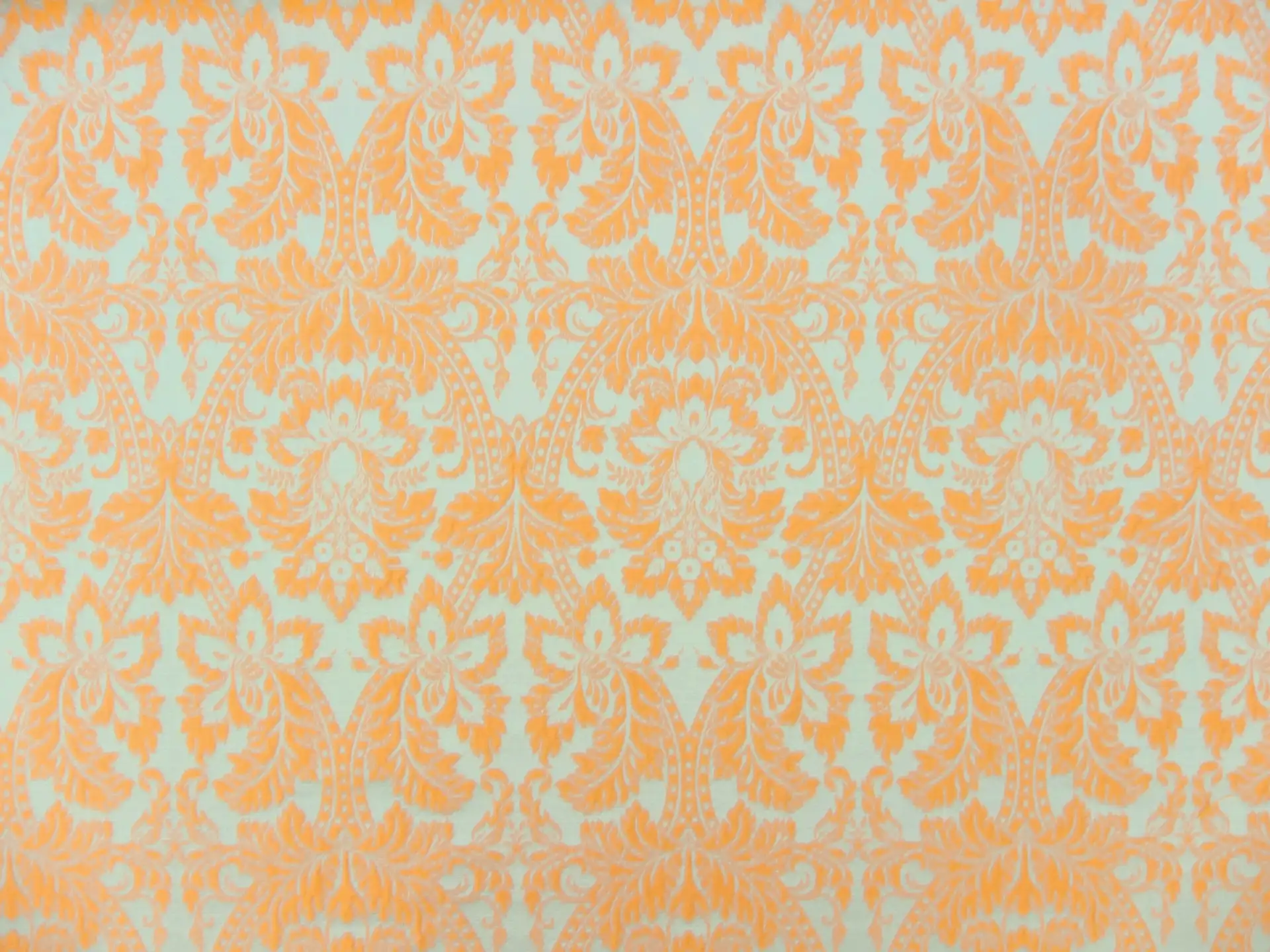 ORANGE BROCADE