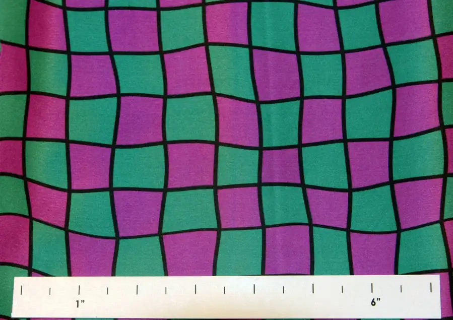 REDUCED Printed Silk Charmeuse0