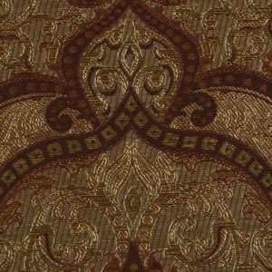 BROWN BROCADE
