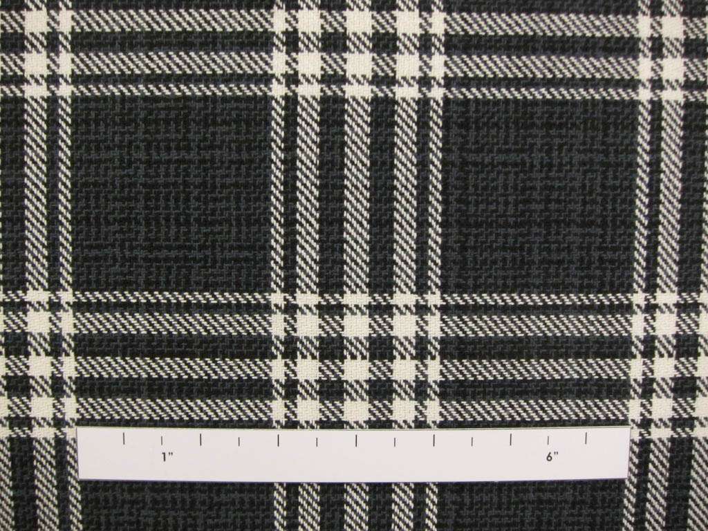 Cotton Upholstery Plaid Print 1