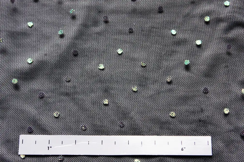 Sparkle Flocking on Tulle1