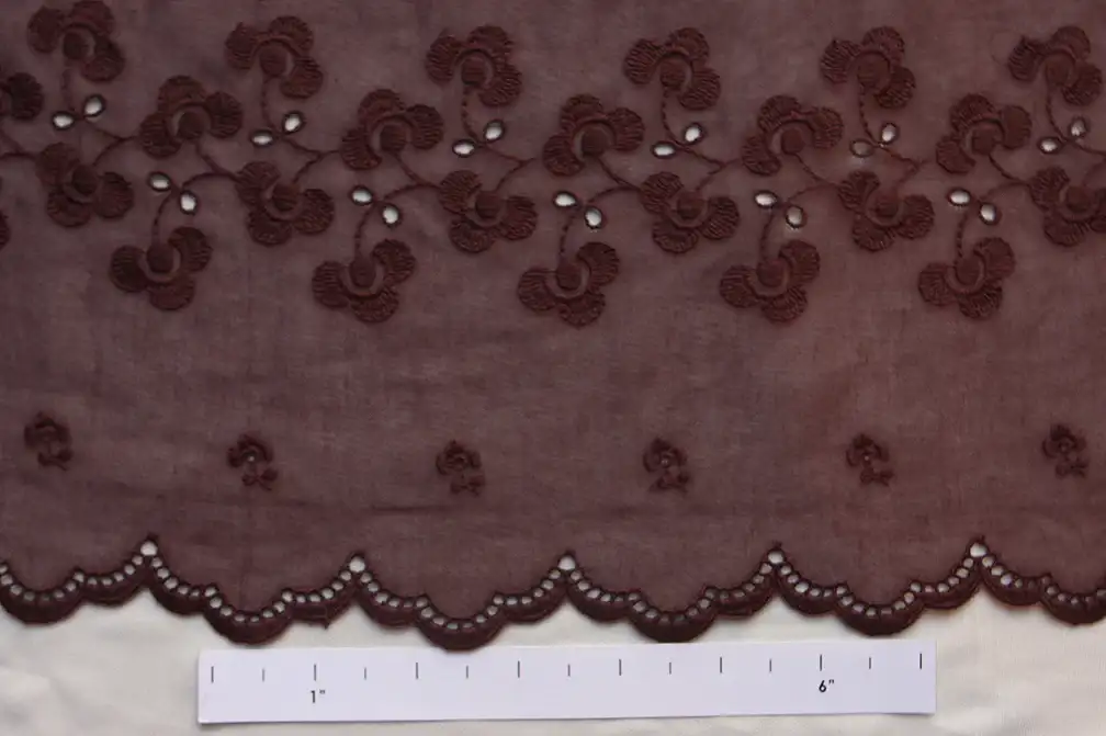Cotton Voile Embroidery0