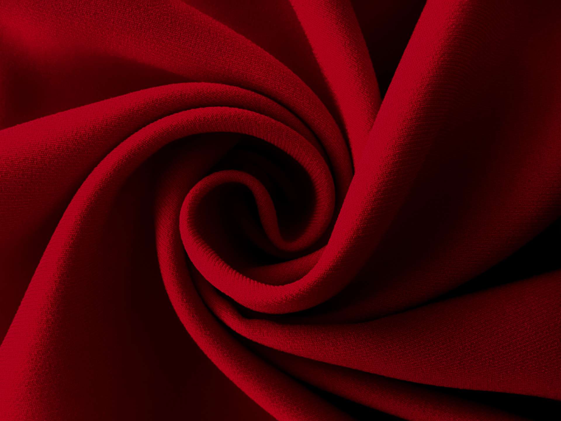 Sponge Crepe in Red0