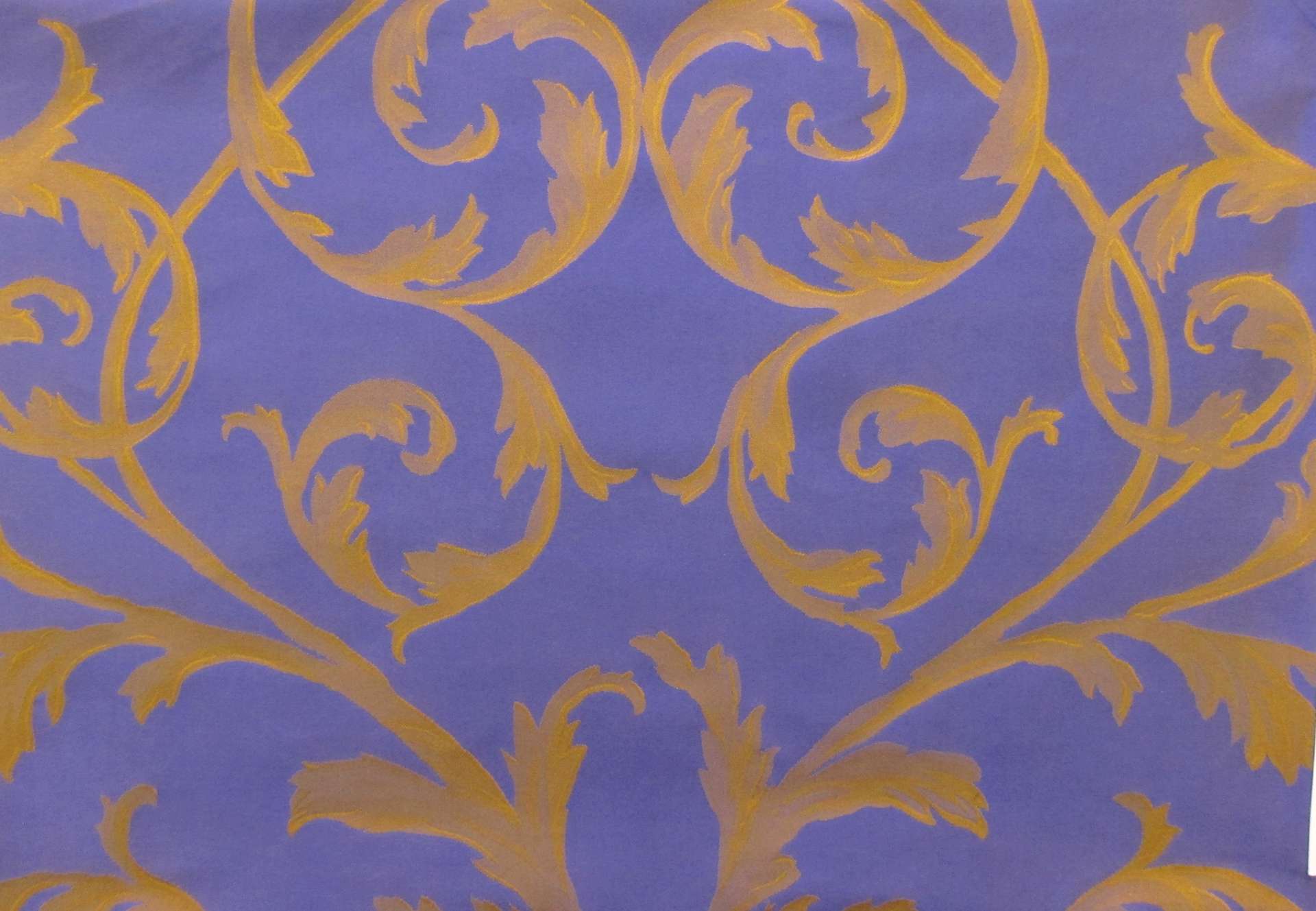 BLUE/MULTI BROCADE