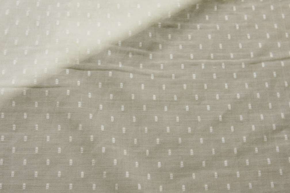 Silk Cotton Dobby Voile0