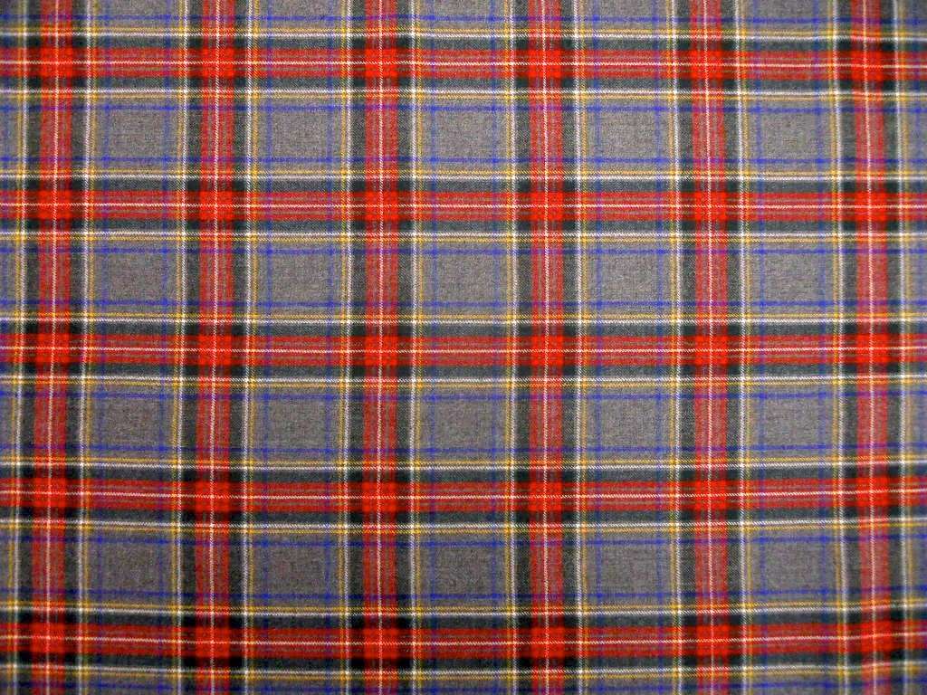 Superfine Merino Wool Plaid0