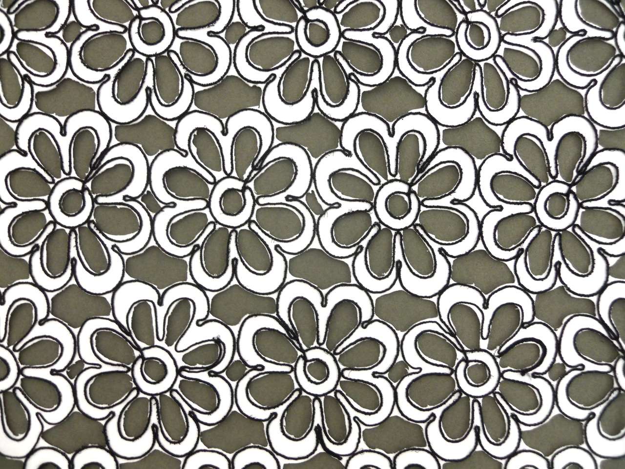 Laser Cut Corded Satin0
