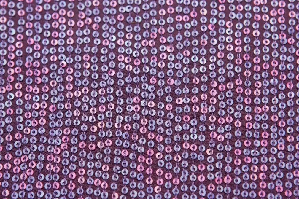Sequins on Silk Chiffon2