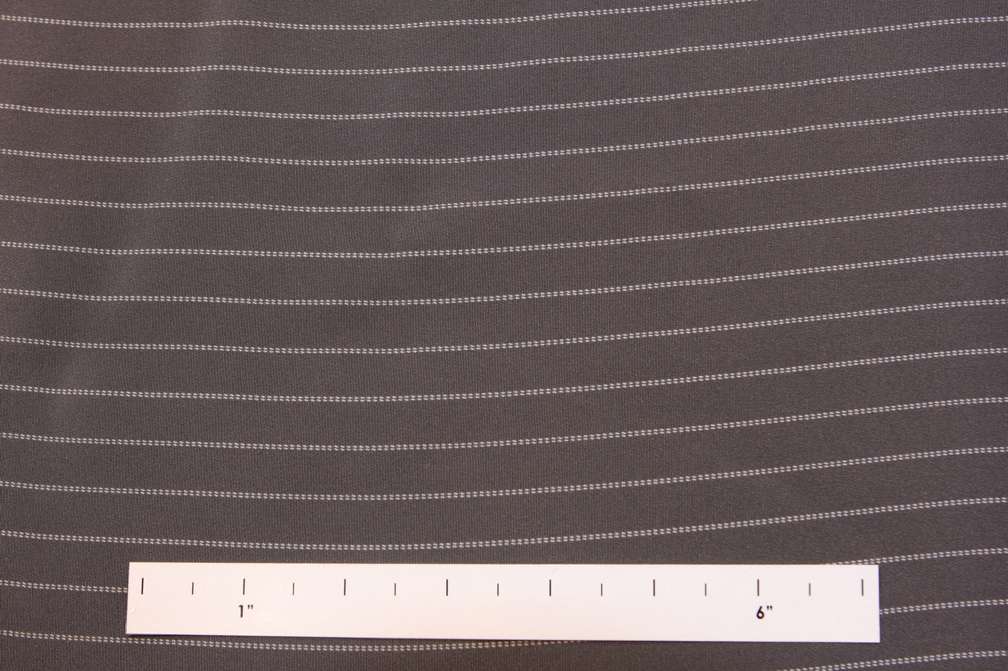 4-Py Silk Crepe Pin Stripe