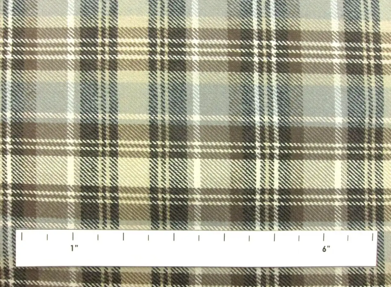 Heavy Woven Cotton Plaid1