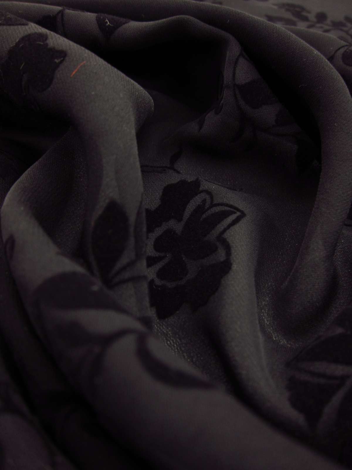 Flocked Silk Double Georgette2