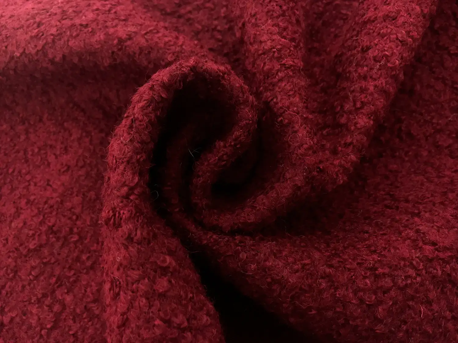 Boucle Knit in Carmine1