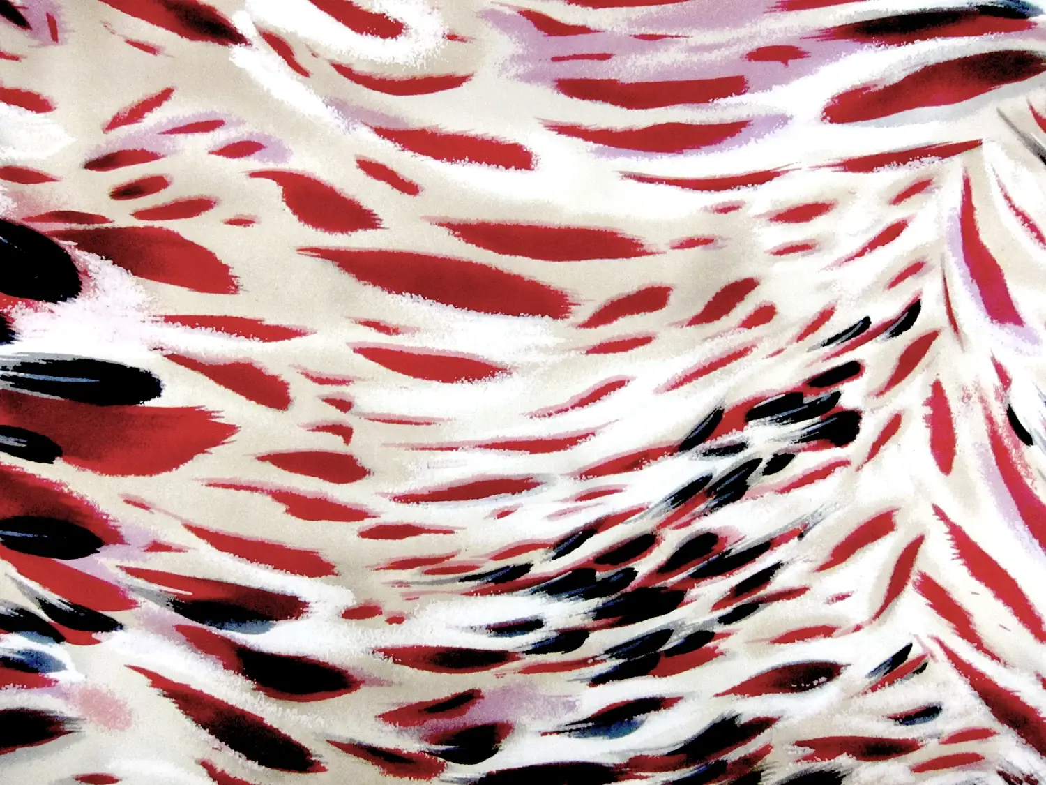 Printed Silk Charmeuse0