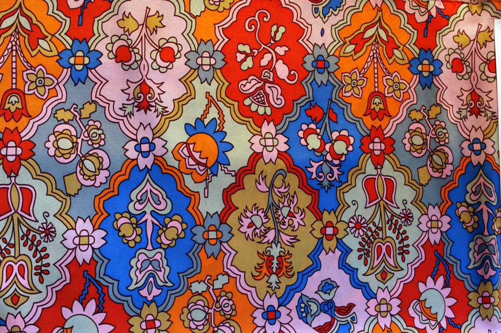 Printed Silk Charmeuse1