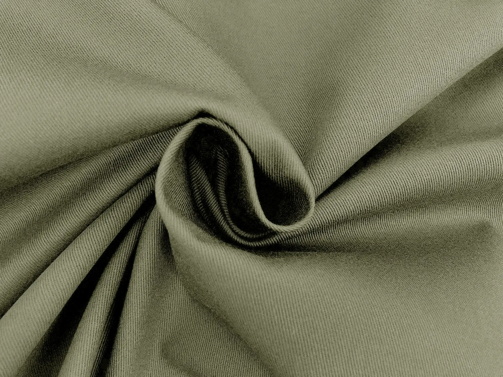 Cotton Chino Twill in Sage 1
