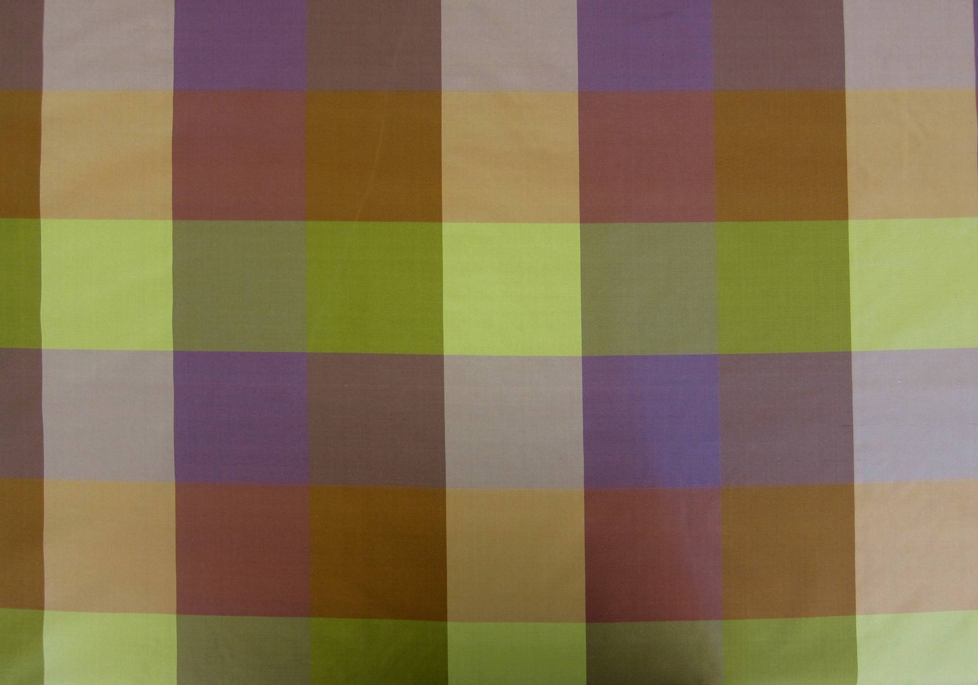 Pure Silk Taffeta Check0