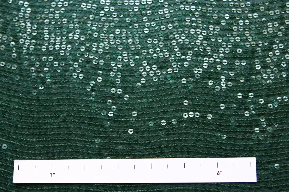 Sequins on Silk Chiffon1