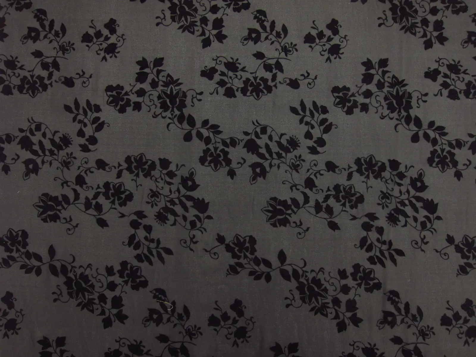 Flocked Silk Double Georgette0