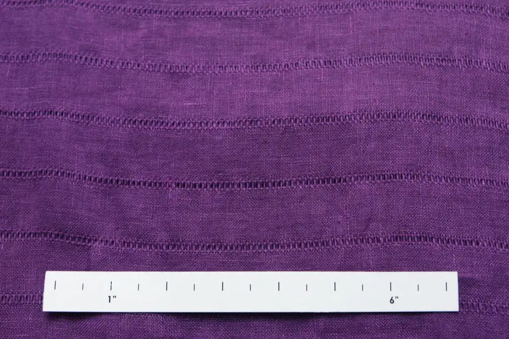 Linen Fagotting Purple1