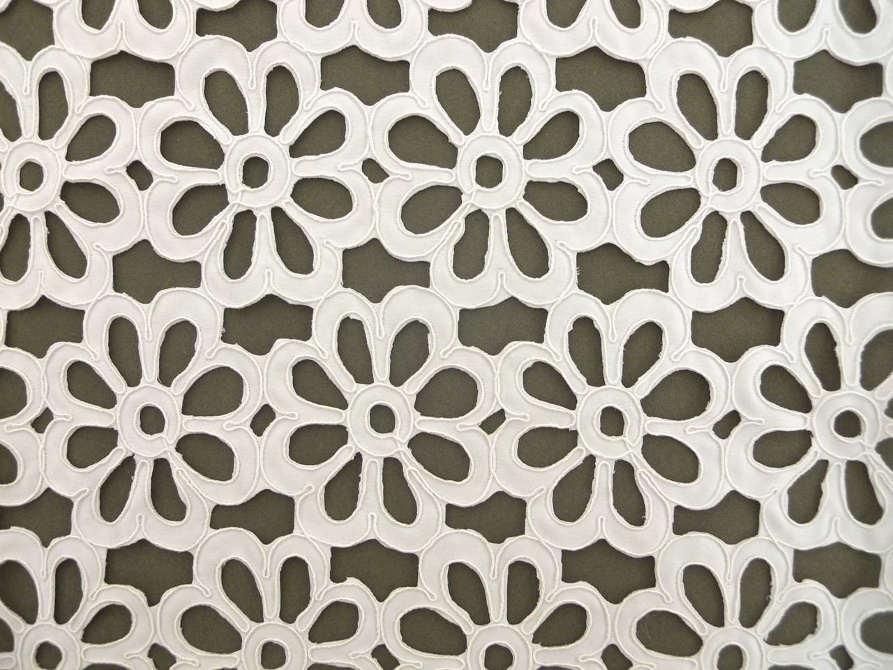 Laser Cut Corded Satin0