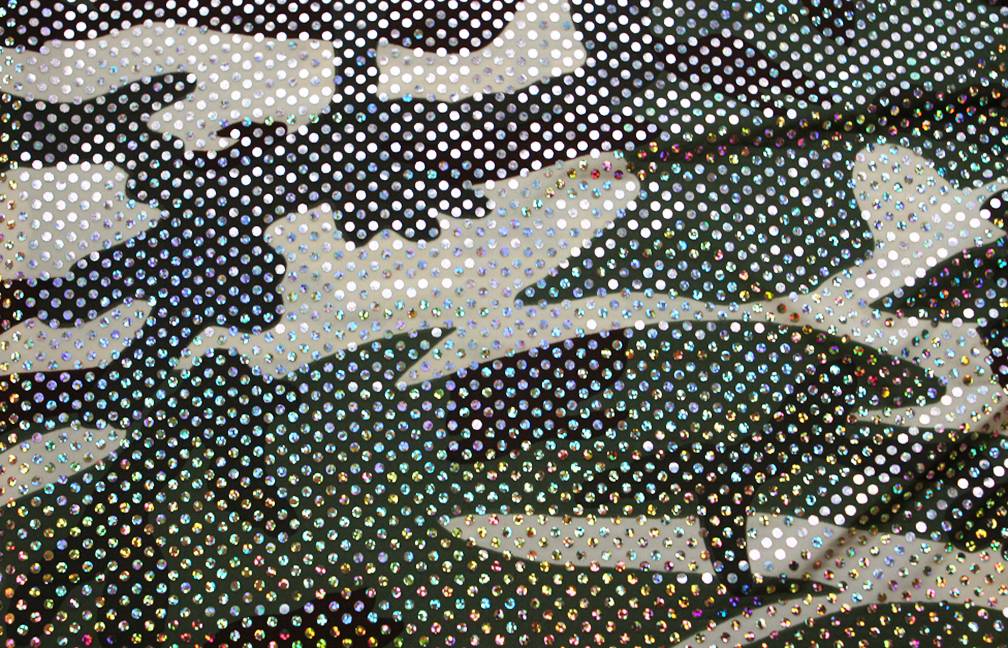 Metallic Dots On Jersey0