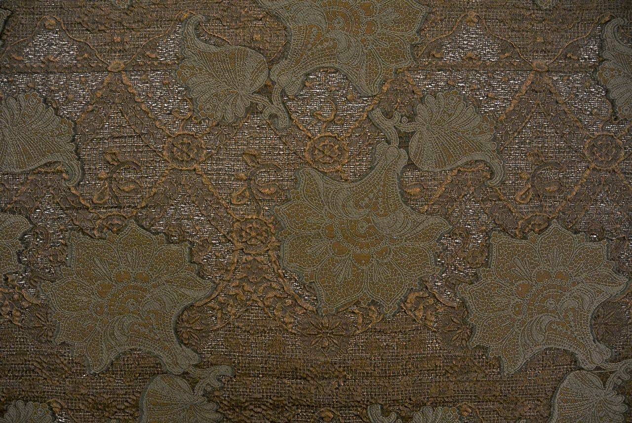 Silk Blend Organza Cloqué0