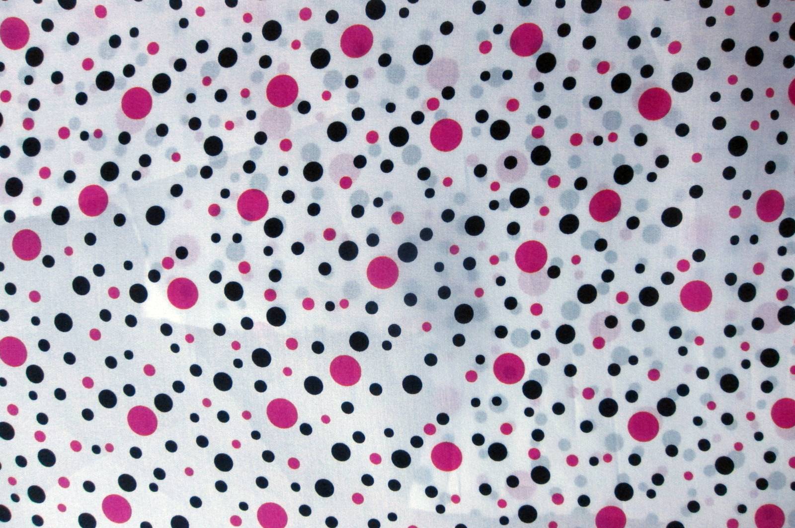 Printed Silk Satin Face Organza0