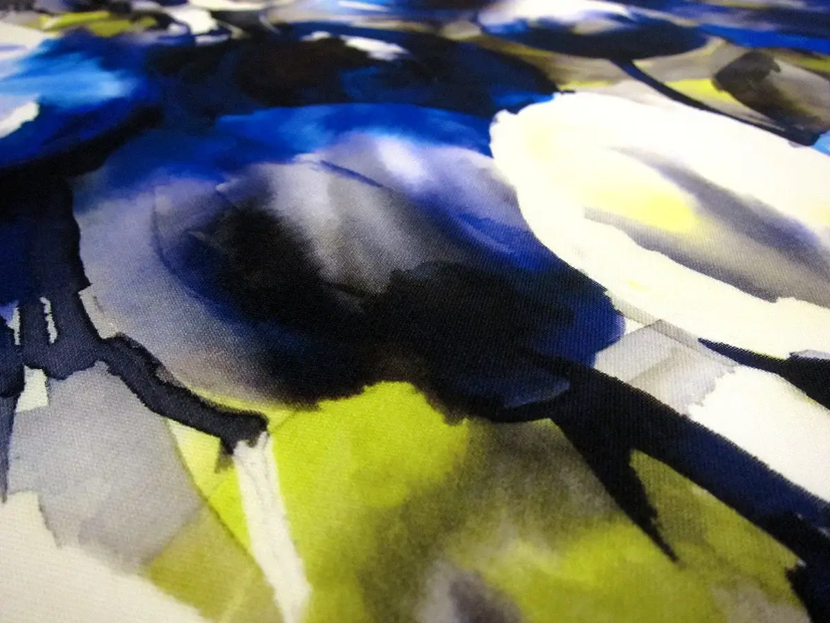 Printed Silk Gazar1