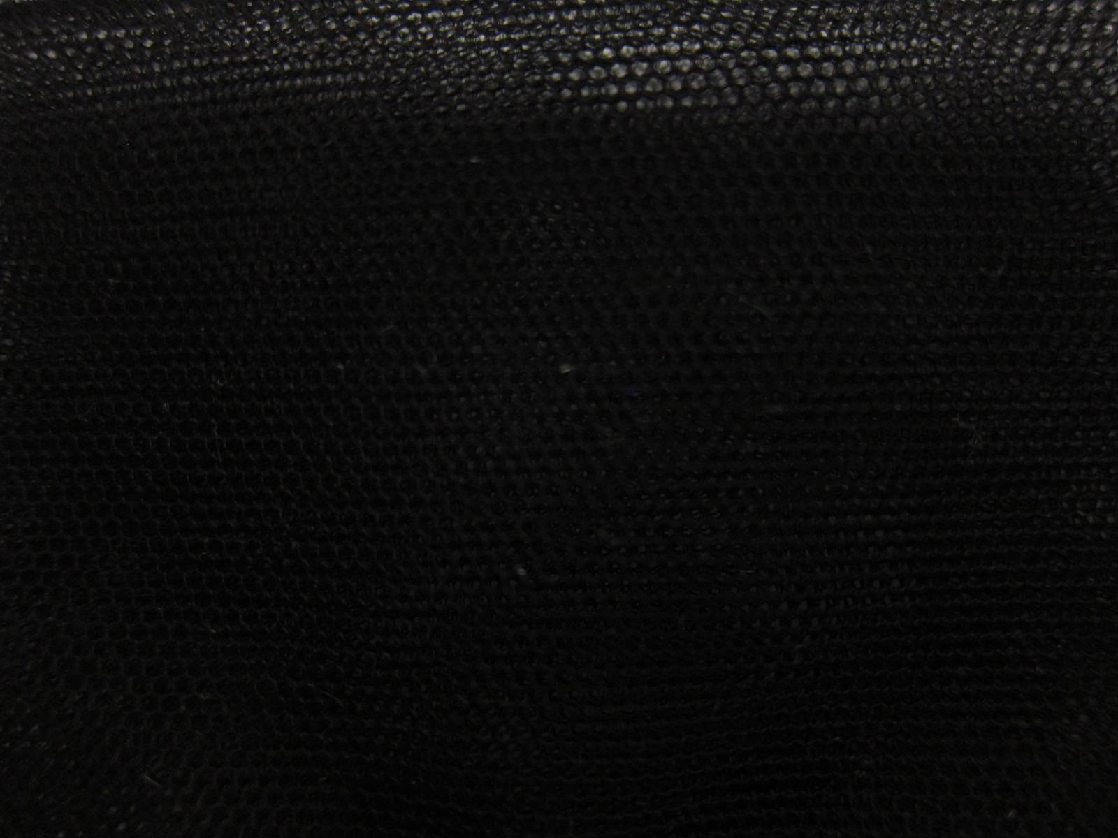 Italian Nylon Tulle in Nero0